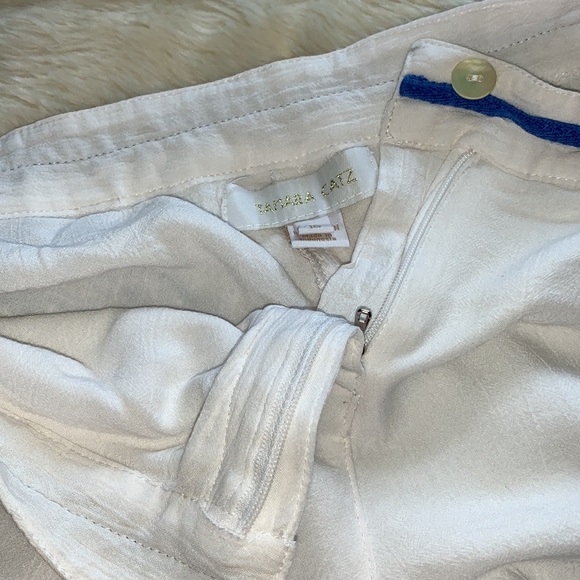 Tamara Catz embroidered gauze Shorts size 10 - Picture 12 of 13
